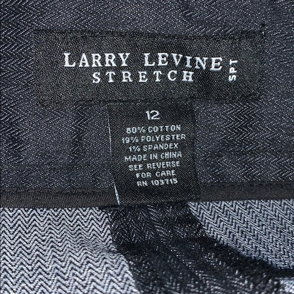 NWOT Larry Levine SPT Stretch Denim Skirt Wm Sz 12 - Picture 4 of 16